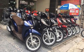 Dân buôn xe máy cũ ở Hà Nội tính bài chuyển về các tỉnh
