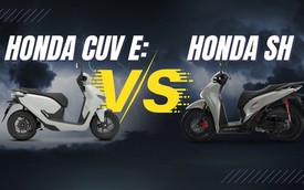 Cấm xe vào Vành đai 1 từ 2026, Honda CUV e: dễ ghi điểm trước Honda SH: Đi 100km chỉ tốn ngang mớ rau muống