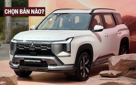 Đây là sự khác biệt giữa 3 bản Mitsubishi Destinator mà khách Việt có thể tham khảo trước khi chốt cọc