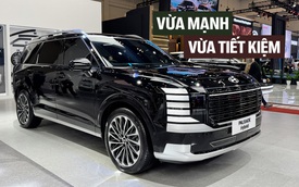 Sờ tận tay Hyundai Palisade 2025 trước khi về Việt Nam: Rộng hơn, dáng như Range Rover, máy hybrid 330hp nhưng tiết kiệm xăng hơn i10