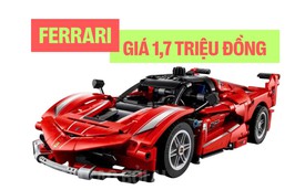 Đây là siêu xe Ferrari mà bạn có thể mua được: Giá quy đổi chỉ 1,7 triệu đồng, gần 900 chi tiết, bán ra ngay tuần này