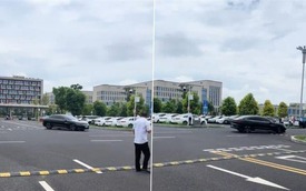 Xe điện BYD 'Made in China' mất kiểm soát, chạy xoay tròn hơn 100 vòng tại sân bay