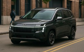 Hyundai Stargazer 2025 có ảnh chính thức đầu tiên: Thiết kế mới góc cạnh hơn, dễ ra mắt ngay tháng này cạnh tranh Xpander