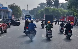Sắp nâng mức quy chuẩn khí thải xe máy