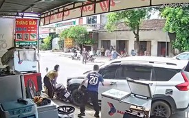 Tài xế đột qụy khi lái xe ô tô trên đường đông người gây hoang mang
