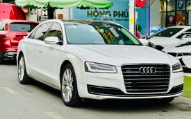 Rao Audi A8L 2017 giá 1,3 tỷ đồng, người bán chia sẻ: 5 tỷ không mua, giờ cũng không mua thì sao biết được 'trùm cuối Audi' đỉnh cỡ nào