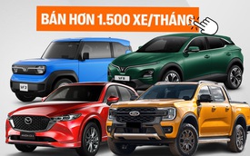 Người Việt đổ xô mua ô tô trước tháng Ngâu: 7 mẫu có doanh số hơn 1.500 xe/tháng, hơn một nửa là xe điện