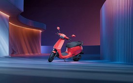 Xe máy điện phong cách cổ điển, màu sắc đẹp mê, trang bị ngang Honda SH