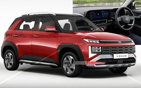 Hyundai Venue 2026 có thể làm khó Suzuki Fronx sắp ra mắt Việt Nam: Màn kép cong như Creta, loa siêu trầm, ADAS