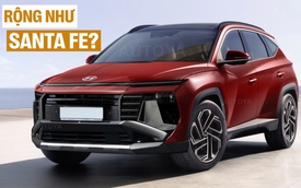 Hyundai Tucson thế hệ mới có bản trục cơ sở dài rộng rãi như Santa Fe, thiết kế hứa hẹn không giống xe nào cùng nhà