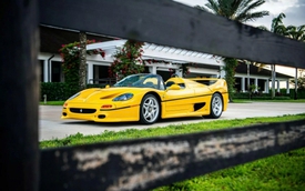 Chiêm ngưỡng Ferrari F50 màu vàng Giallo Modena vừa được bán đấu giá hơn 240 tỷ đồng