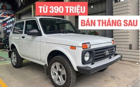 Cận cảnh Lada Niva Legend tại Việt Nam: Xe Nga đã xong đăng kiểm, SUV 2 cầu, nhìn cũ nhưng động cơ chuẩn Euro 5, giá dự kiến 390 triệu đồng, có thể bán ngay tháng sau