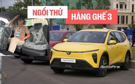 Ngồi thực tế 3 hàng ghế VinFast Limo Green: Tư thế dễ chịu, không gian vừa đủ, có cửa gió độc lập