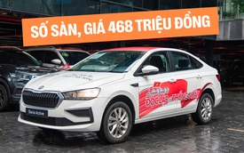 Chi tiết Skoda Slavia Active: Giá 468 triệu, bản thấp nhất dùng số sàn cho người chạy dịch vụ nhưng đủ 6 túi khí, màn hình cảm ứng