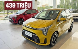 Ảnh thực tế 2 bản Kia Morning 2025 giá từ 439 triệu đồng tại đại lý: Vài điểm giống ‘tiểu Carnival’, thêm công nghệ, tiện ích, cạnh tranh i10, Wigo