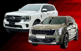 Chọn Kia Sorento hay Ford Everest cùng giá gần 1,47 tỷ đồng, bảng so sánh này sẽ cho bạn thấy cuộc ganh đua gắt gao về công nghệ