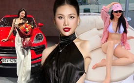Hoa hậu Bùi Quỳnh Hoa: Vướng tai tiếng sau đăng quang, nay thả dáng bên xe sang - đồ hiệu phủ kín