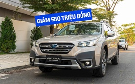 Subaru Outback giảm tới 550 triệu đồng tại đại lý: Giá thực tế chưa tới 1,6 tỷ, vẫn chỉ tương đương Palisade bản giữa dù to ngang Santa Fe