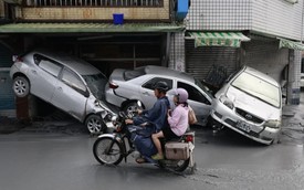 Ragasa đi qua để lại gì: Khung cảnh buồn của những đống hoang tàn ngổn ngang sau cơn bão mạnh nhất năm 2025