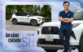 Chủ xe Toyota Yaris Cross HEV ‘bào’ 45.000km sau 2 năm: ‘Ăn xăng chỉ hơn SH, có 2 điểm cần cải thiện’