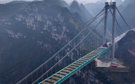 Trung Quốc thông xe cầu cao nhất thế giới, khẳng định sức mạnh hạ tầng quốc gia