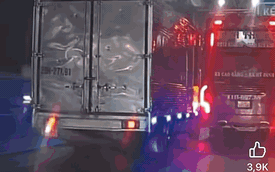 Tài xế xe khách chèn ép, chuyển làn gây nguy hiểm, va chạm với xe tải khai gì?