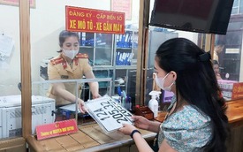 Bộ Công an thí điểm sang tên xe online ở các địa phương có dữ liệu hôn nhân đầy đủ