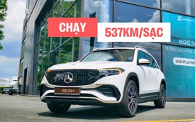 Cận cảnh Mercedes-Benz EQB 250+ 2025 tại đại lý: Giá hơn 2,3 tỷ đồng, động cơ điện mạnh 190 mã lực, chạy Hà Nội - Mộc Châu khứ hồi không cần sạc