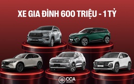 Xe Gia đình của năm, hạng 600 triệu - 1 tỷ: ‘Chọn CX-5, Tucson, Territory, VF 7 và Innova Cross’