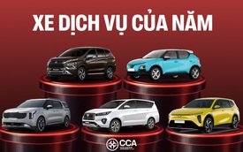 Xe Dịch vụ của năm, chọn xăng dầu hay điện: Carnival, Xpander, Innova, Limo Green và VF 5 đua tranh chặng nước rút