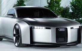 Ngắm trước mẫu xe thể thao điện hai cửa Concept C của Audi