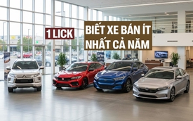 10 xe bán ít nhất năm 2025 hợp lại cũng không bằng Yaris Cross một tháng, có cả xe điện, có mẫu bán ít 'trường kỳ' dù giảm giá hàng trăm triệu