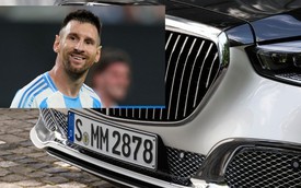 Lionel Messi gây chú ý khi lái Mercedes-Maybach 6,5 tỷ đồng tại Mỹ