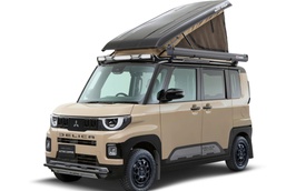 Mitsubishi làm 'nhà di động' nhỏ chưa từng có: Ngắn hơn Kia Morning, động cơ chỉ gấp rưỡi VF 3 nhưng vẫn dã ngoại tốt