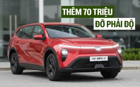 VinFast VF MPV 7 nhận cọc: Giá dự kiến 819 triệu đồng, mua sớm rẻ hơn, chênh 70 triệu với bản dịch vụ nhưng thêm loạt trang bị xịn