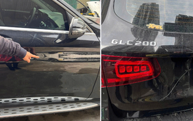 Điều tra vụ ô tô Mercedes bị cào xước, đập kính lái khi đỗ trên vỉa hè Hà Nội