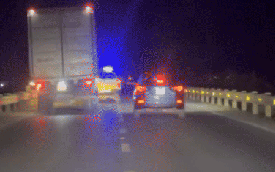 CLIP: Truy đuổi xe tải chở thuốc lá nhập lậu lớn nhất từ trước đến nay ở Quảng Trị