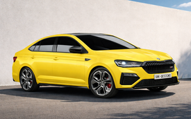 Skoda Slavia 2026 lộ diện: Thiết kế tinh chỉnh, thêm phanh điện tử, ADAS, dễ sớm được lắp tại Việt Nam
