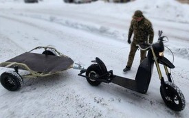 Xe điện chiến thuật Kalashnikov siêu cơ động xuất trận với sức tải đáng gờm