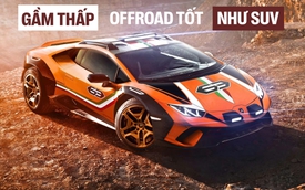Thế này thì siêu xe gầm thấp cũng offroad được mà chẳng cần làm thành SUV: Phát triển theo cách bất thường để làm điều Lamborghini không thể