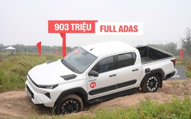 Chi tiết Toyota Hilux bản cao nhất: Giá chỉ 903 triệu đồng, đủ ADAS và chế độ offroad đấu Ranger Wildtrak