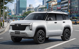 Mitsubishi tung video 'thả thính' SUV lạ: Dáng của Pajero, đèn như Xforce, sẽ đấu Land Cruiser Prado
