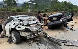 CLIP: Hiện trường tai nạn liên hoàn trên cao tốc La Sơn - Hòa Liên, 11 ô tô hư hỏng