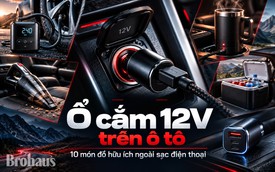 Ổ cắm 12V trên ô tô tưởng chỉ để sạc điện thoại, hóa ra còn dùng được với 10 món đồ này