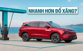 Sạc điện giờ nhanh gần như đổ xăng: Xe BYD này có thể sạc gần đầy pin trong 9 phút, chưa kịp xem hết vài clip ngắn đã phải lên đường