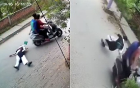 Giằng co với hai tên cướp xe máy, người phụ nữ bị kéo lê gần 100 mét