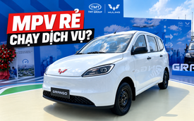 Ảnh thực tế Wuling Grango giá 487 triệu đồng tại Việt Nam: Ngang cỡ Xpander, 7 chỗ, chạy tới 300km/sạc, sạc 30-80% trong nửa tiếng