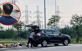Danh tính người đàn ông đi ô tô vứt rác ra đường ở Nghệ An, công an mời làm việc