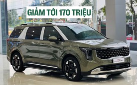 Kia Carnival giảm giá tới 170 triệu tại đại lý, mua mới rẻ như mua cũ