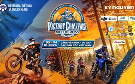 Hơn 100 tay đua tranh tài tại Giải đua xe mô tô thể thao địa hình Victory Challenge 2026 ở Hà Nội